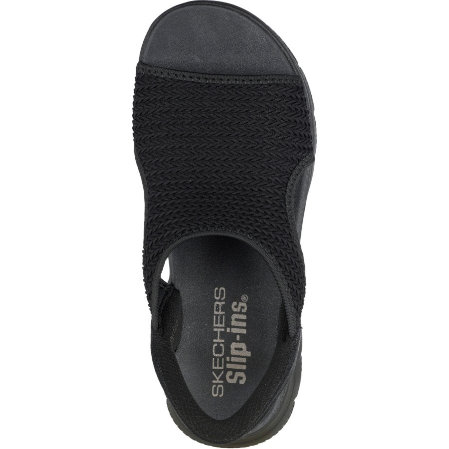 SKECHERS Womens Slip-ins: Summits - Sweetly Evolved - Black