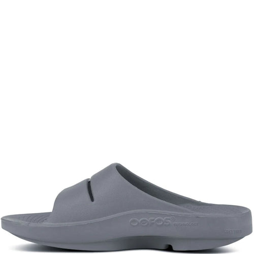 OOFOS Mens Ooahh Original Recovery Slide Sandal - Slate  display picture 1