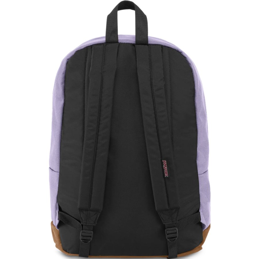 Backpack with black straps and a small visible brand logo on a white background