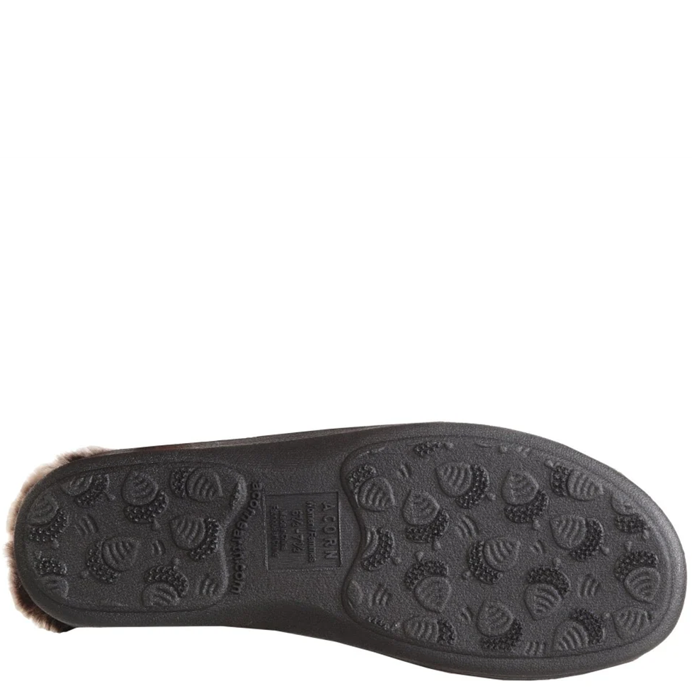 Black sole of a shoe with tread pattern on a white background