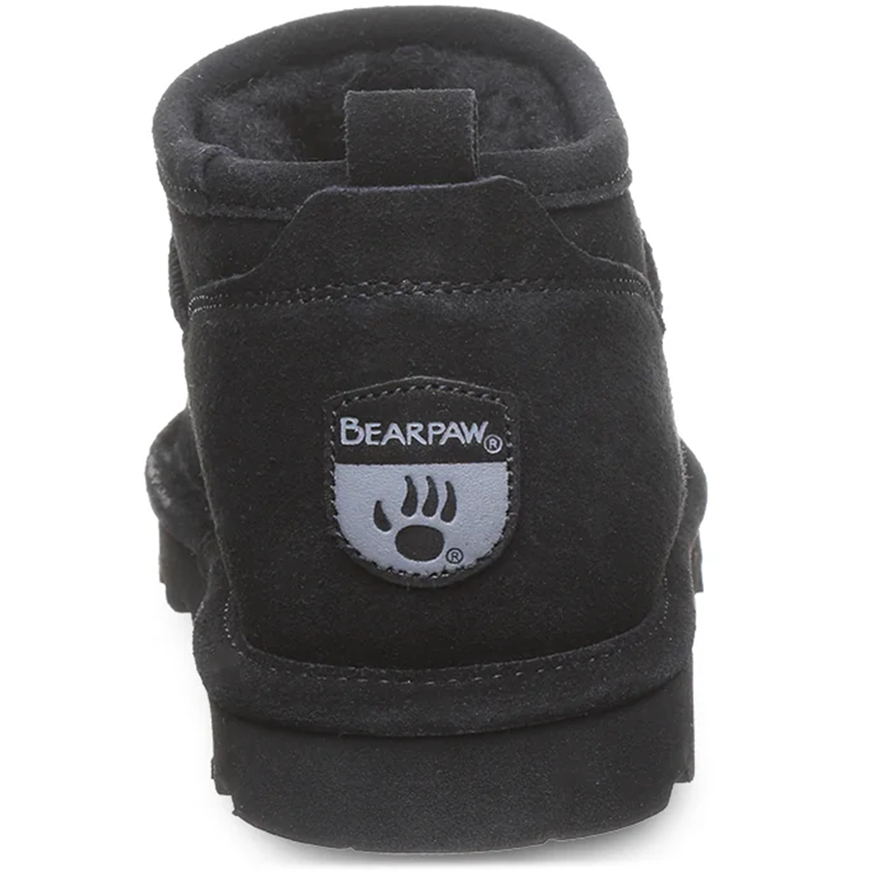 Black horse guard with Bearpaw logo on a white background
