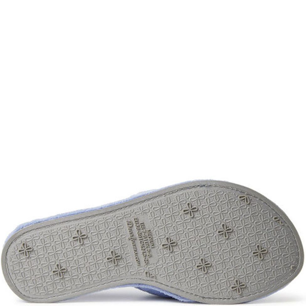 Gray shoe sole with brand name on a white background