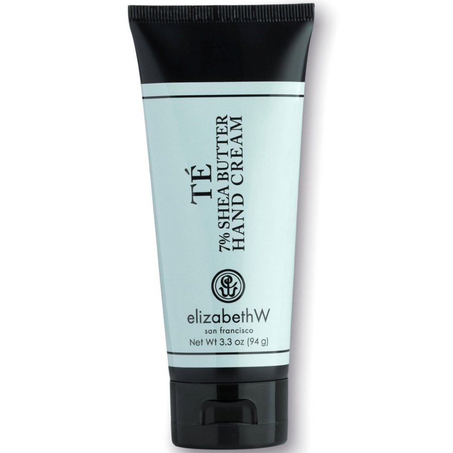 Tube of Té 7% Shea Butter Hand Cream by Elizabeth W on a white background