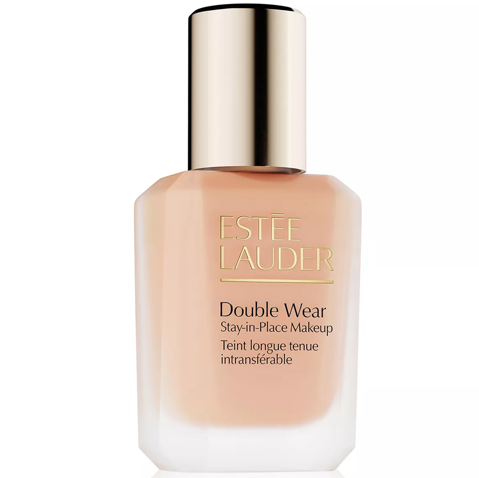 Estée Lauder Double Wear makeup bottle on a white background