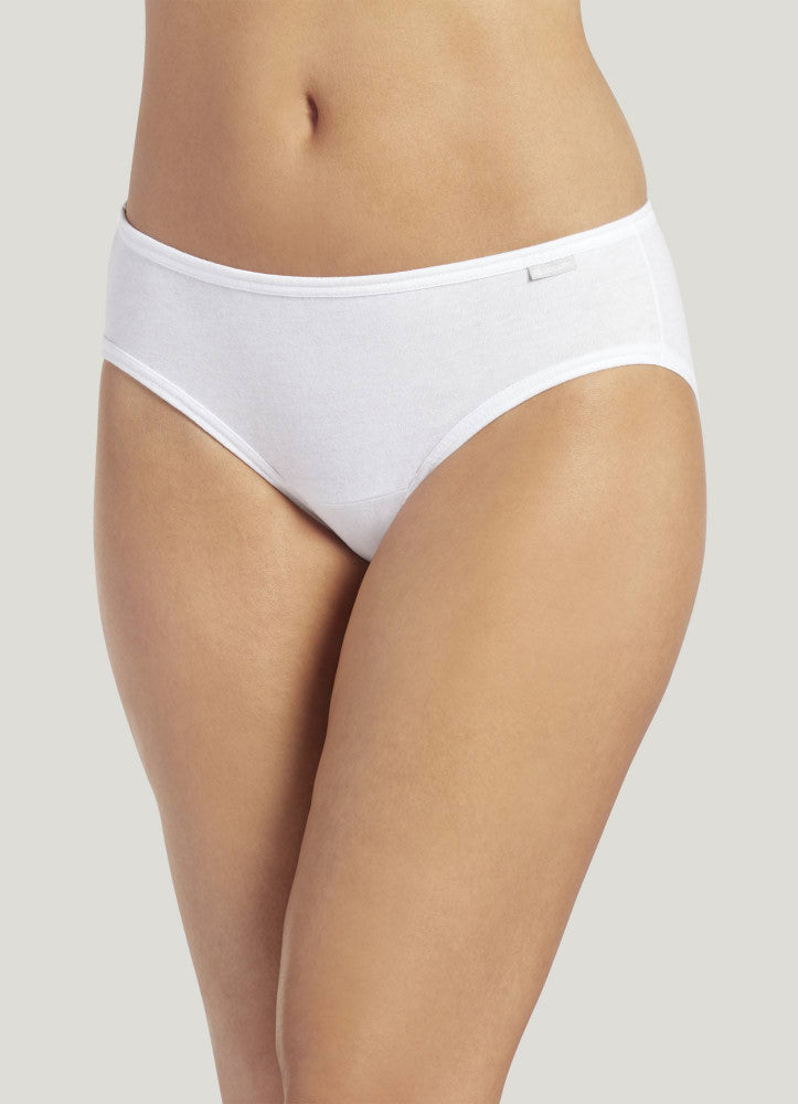 White underwear on a plain background