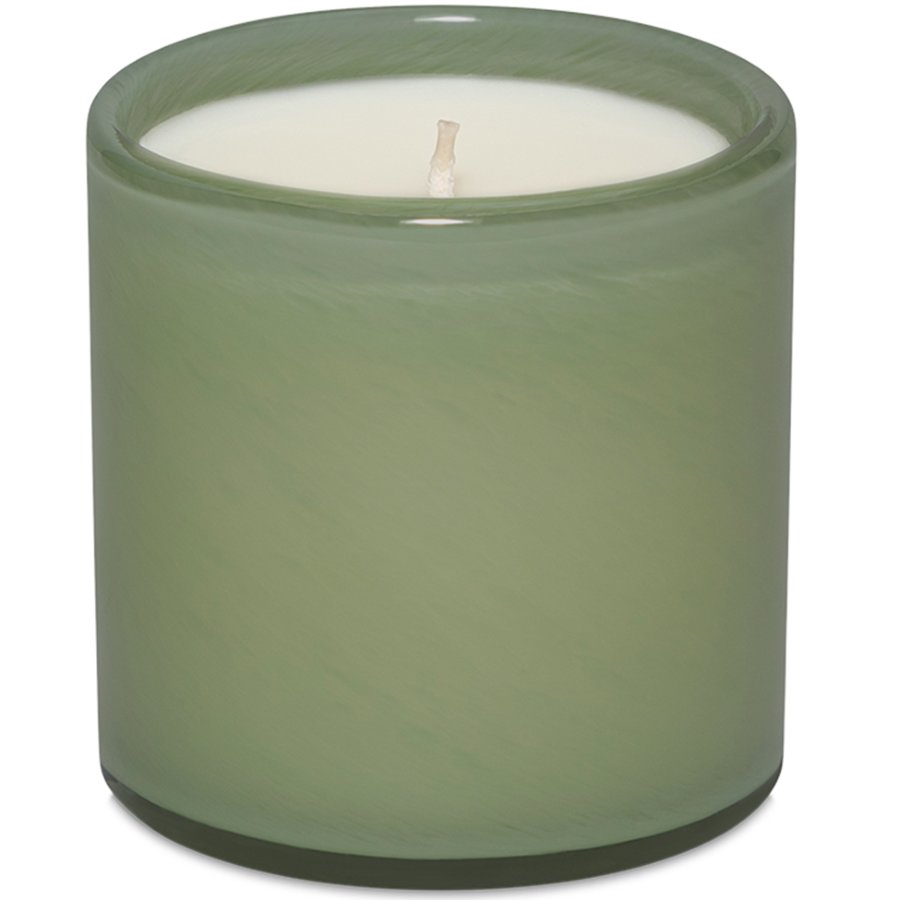 LAFCO Hand Blown Glass Candle 6.5 oz - Fresh Cut Gardenia