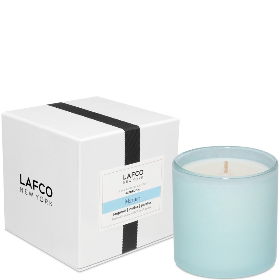 LAFCO Hand Blown Glass Candle 6.5 oz -  Marine