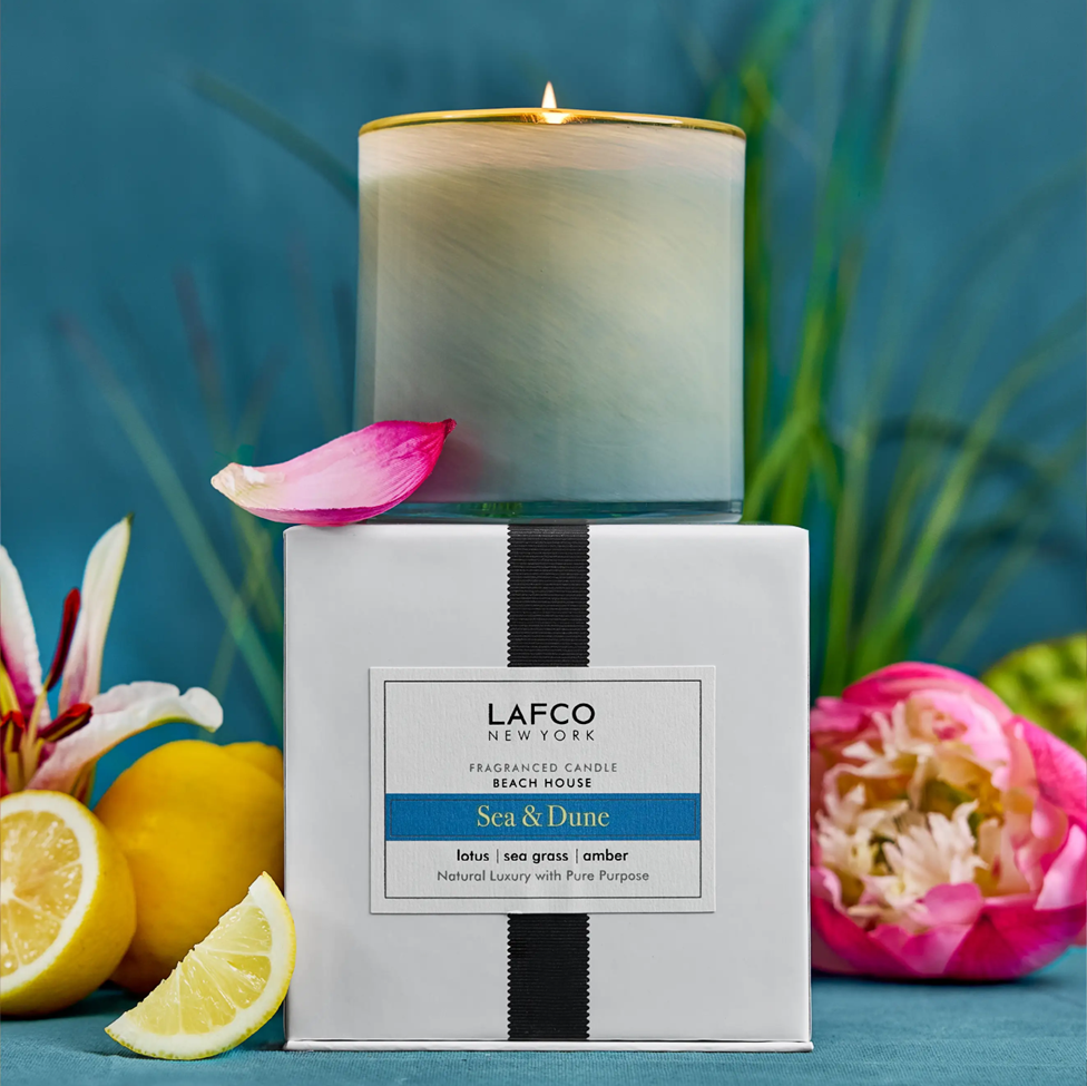 LAFCO Hand Blown Glass Candle 15.5 oz -  Sea & Dune