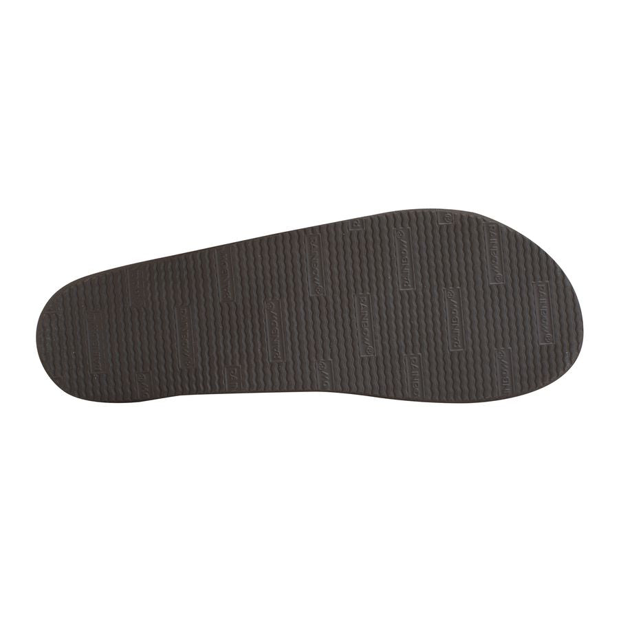 Black shoe sole on a white background