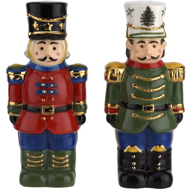 Nutcracker Decorative Salt and Pepper Shakers
