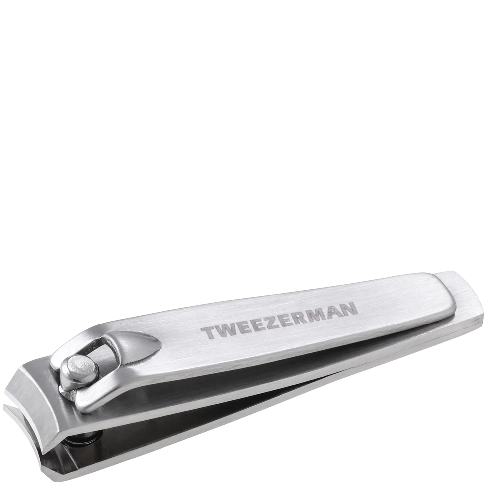 Tweezerman nail clipper on a white background