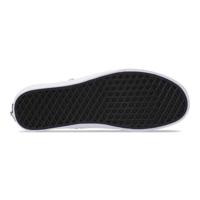 Black sole of a shoe on a white background