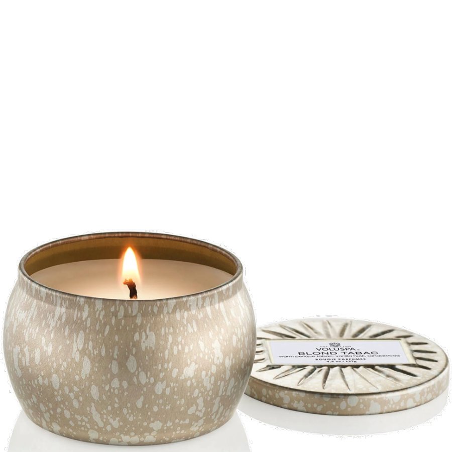 VOLUSPA Blond Tabac Mini Tin Candle