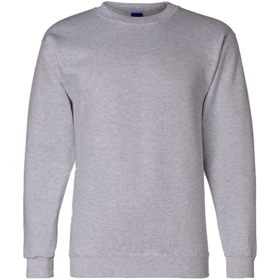 Gray long-sleeve shirt on a white background