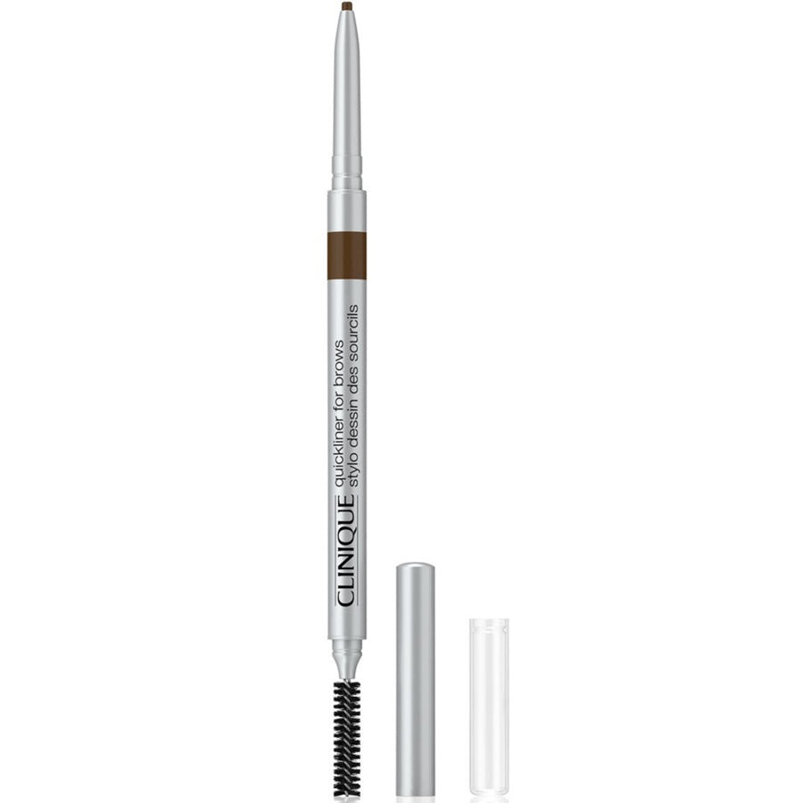 Clinique eyebrow pencil on a white background