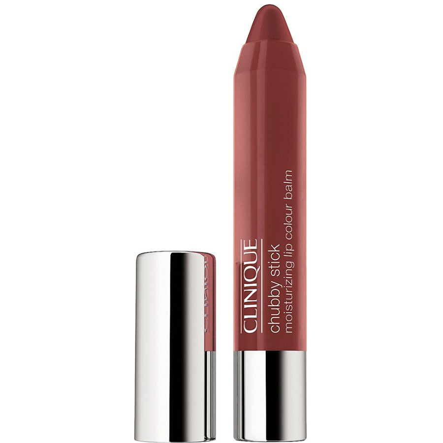 Clinique chubby stick lip balm on a white background