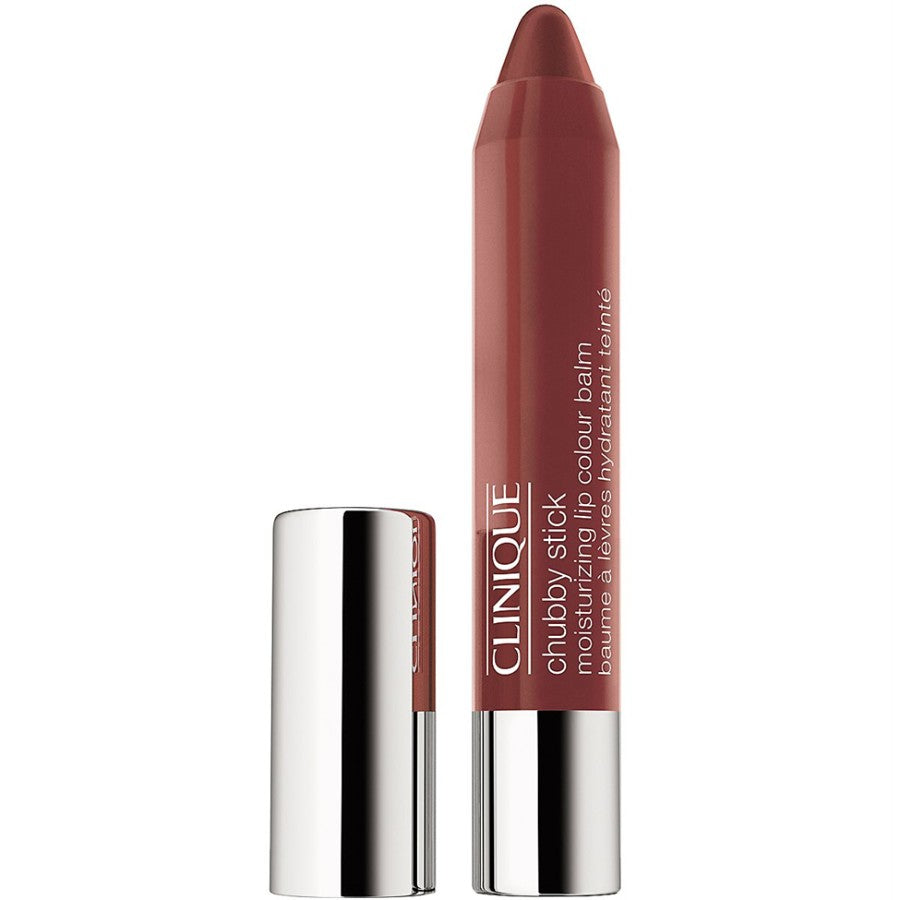 Clinique chubby stick lip balm on a white background