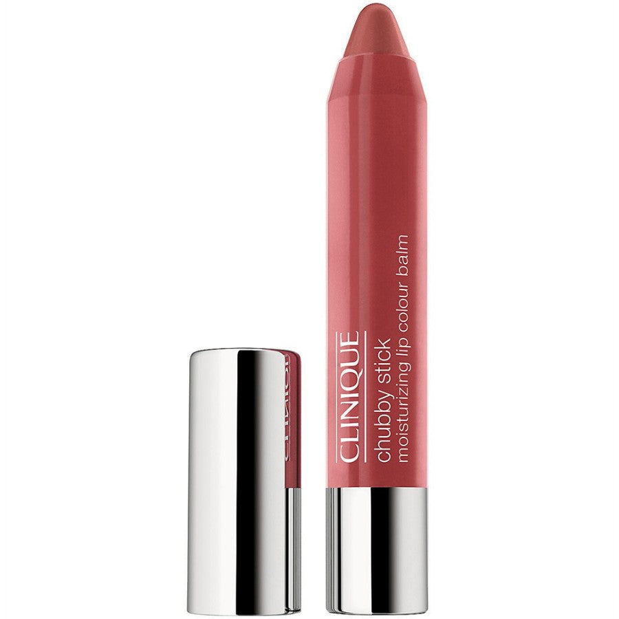 Clinique chubby stick lip balm on a white background