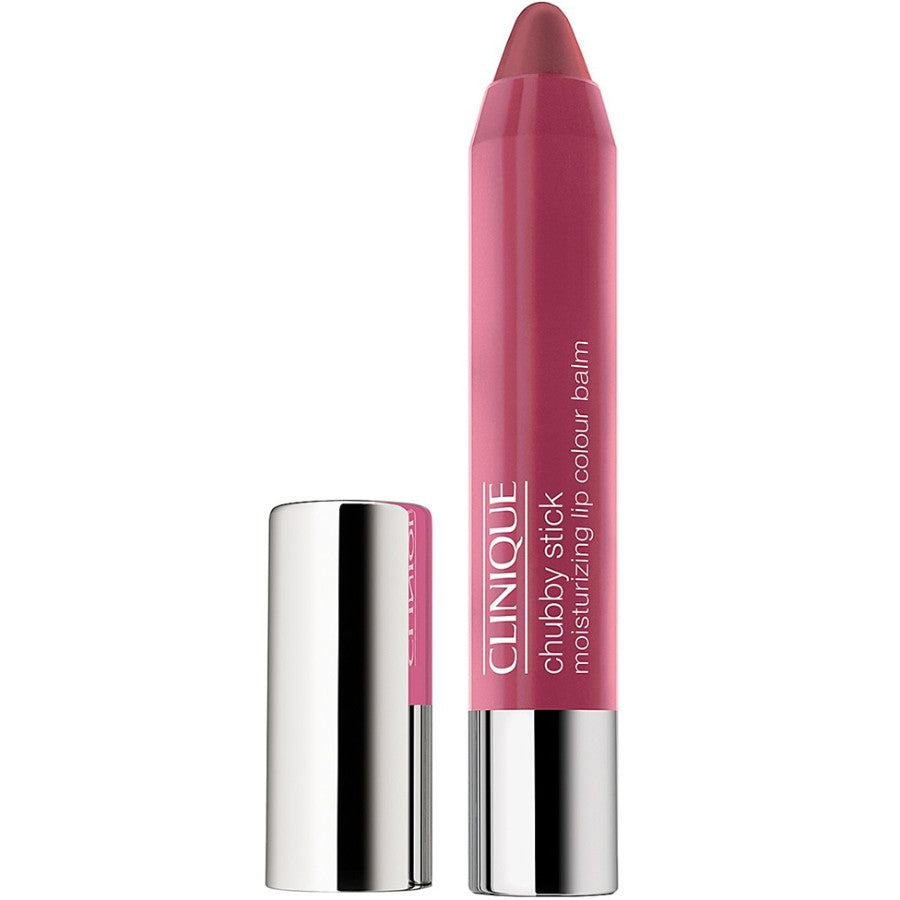 Clinique chubby stick lip balm on a white background