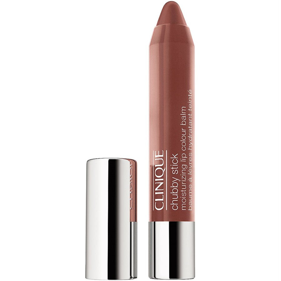 Clinique chubby stick lip balm on a white background