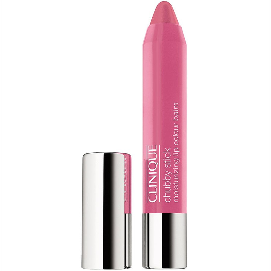 Clinique chubby stick lip balm on a white background