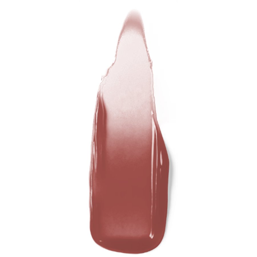 Lip gloss swatch on a white background