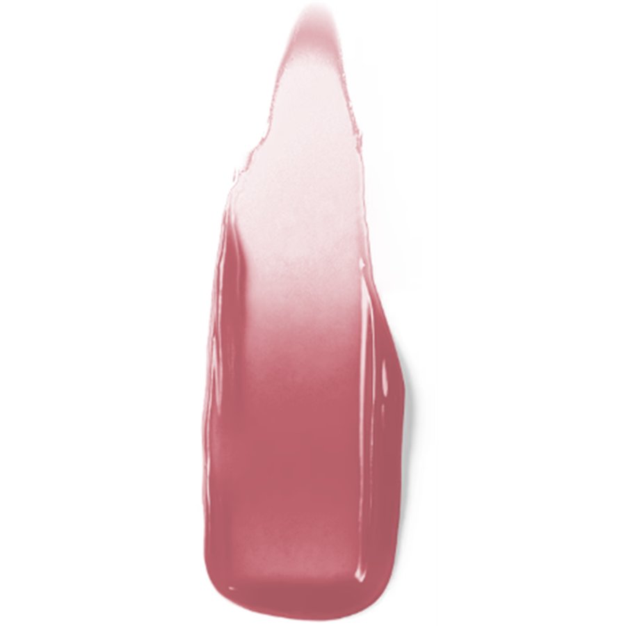 Lip gloss swatch on a white background