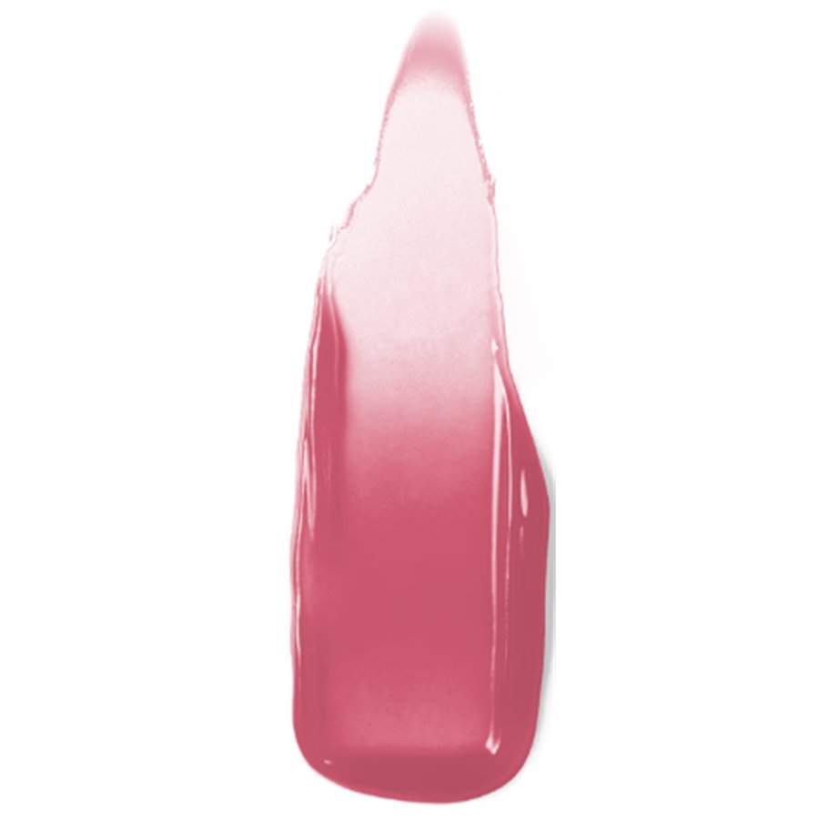 Lip gloss swatch on a white background