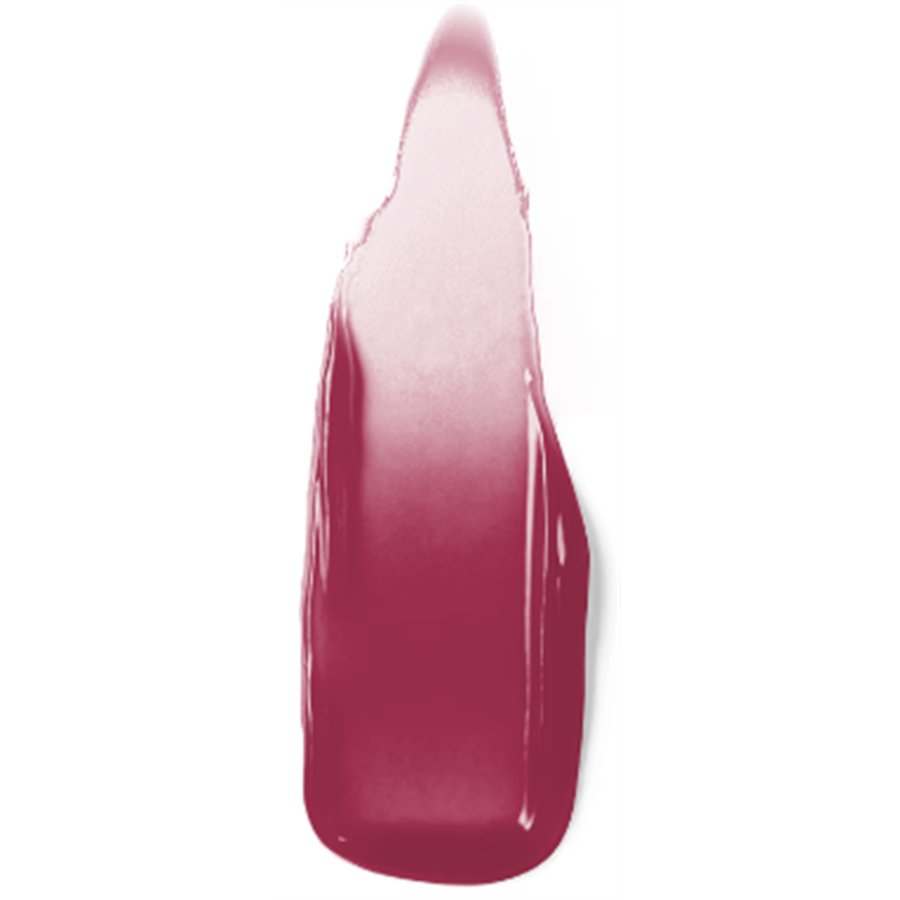 Lip gloss swatch on a white background