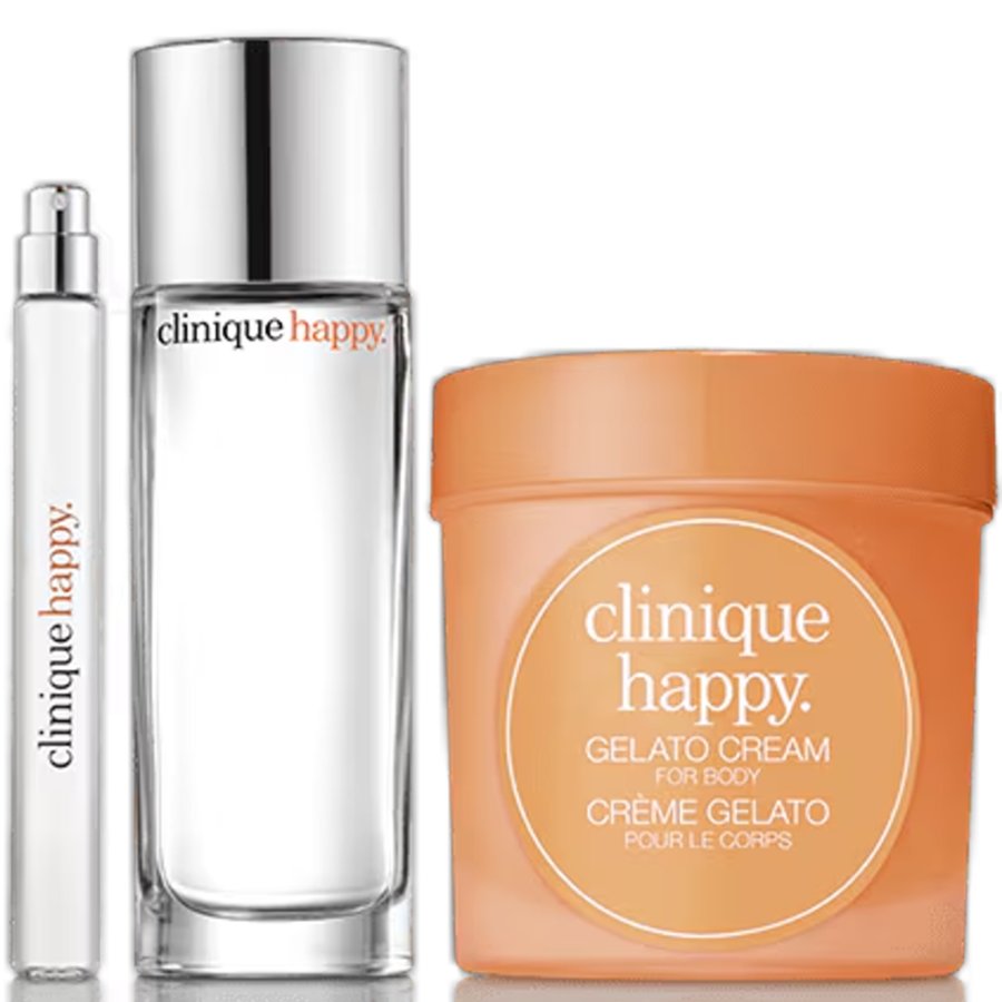 CLINIQUE 3-Pc Gift Set - Happy Treats & Body Lotion