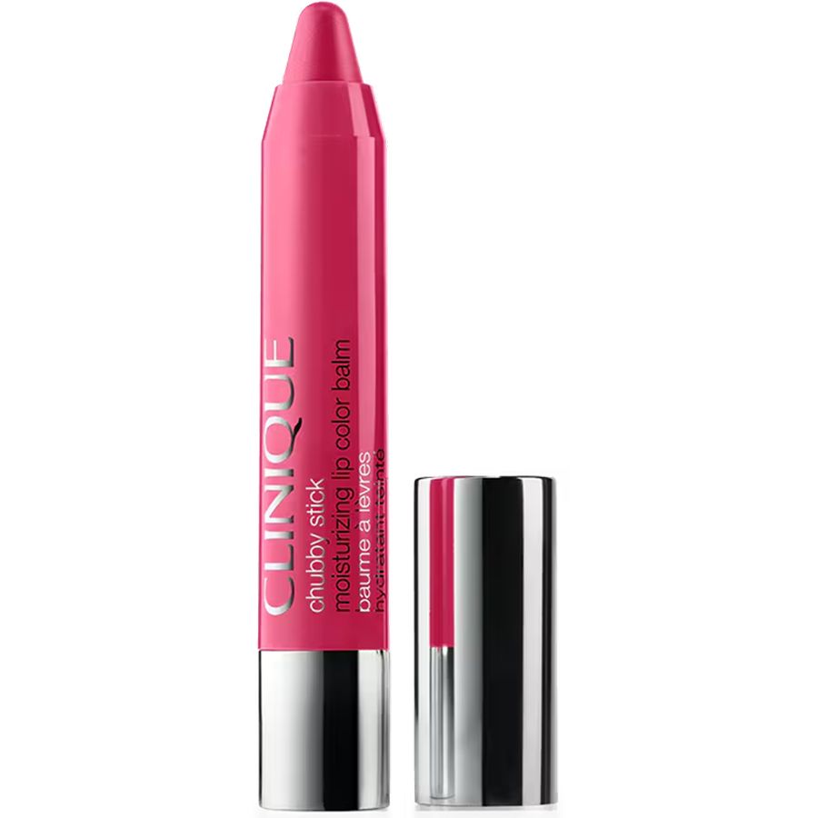 Clinique chubby stick lip balm on a white background