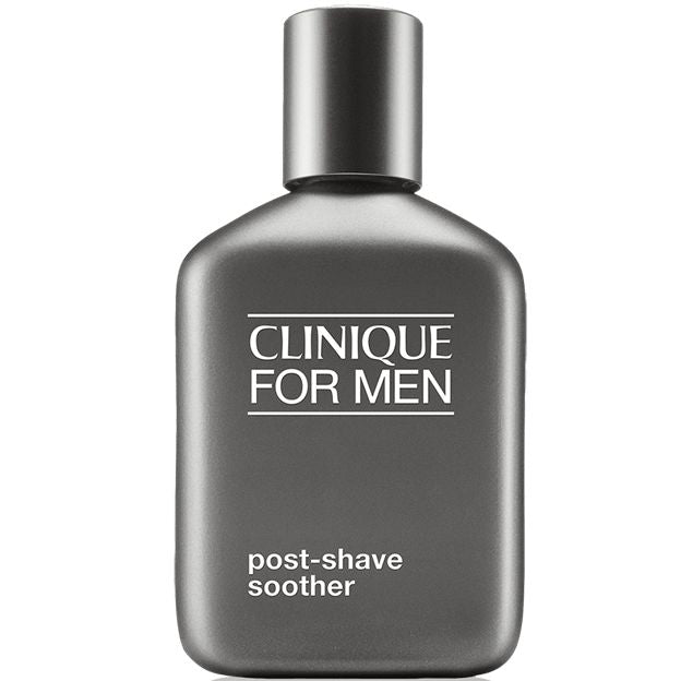 Clinique post-shave soother bottle on a white background