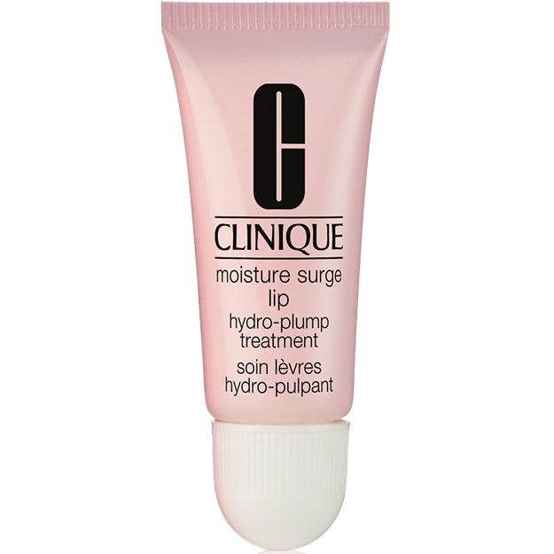 Clinique lip treatment tube on a white background