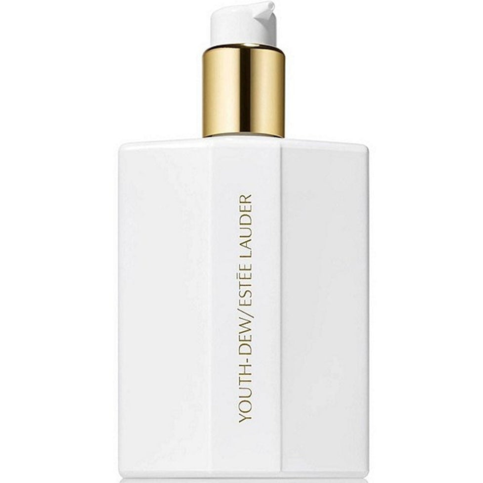 Estée Lauder Youth-Dew bottle on a white background