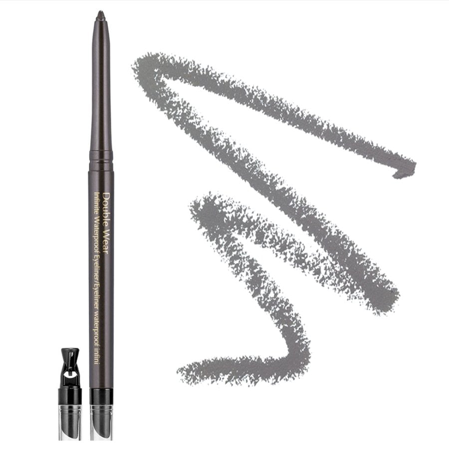 Eyeliner pen with sample of liner on a white background