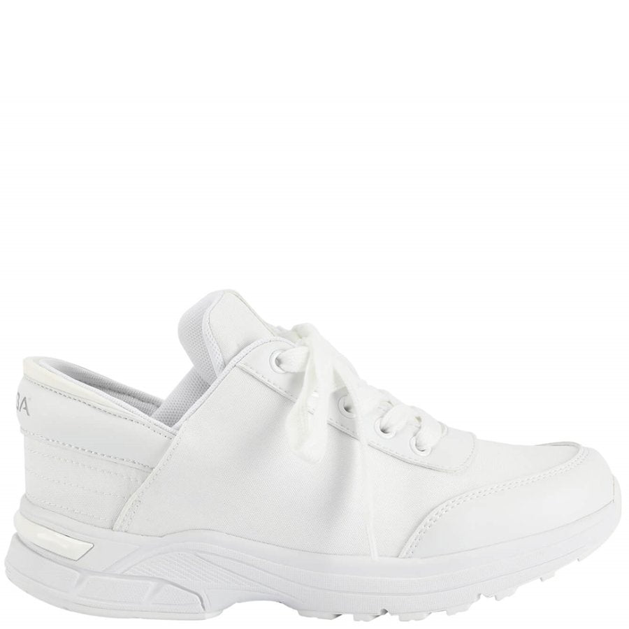 ZEBA Womens Hands-Free Slip-On + Free Sock - Snow White